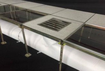 UF機房下送風風管